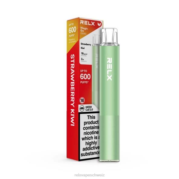 RELX Vape Disposable - Erdbeer-Kiwi RELX MagicGo ga600 LXJP46