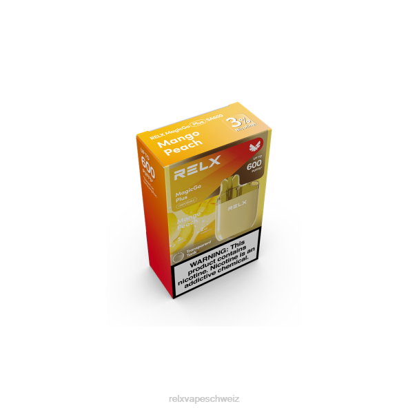 RELX Vape Disposable - Mango-Pfirsich RELX MagicGo plus sa600 LXJP56