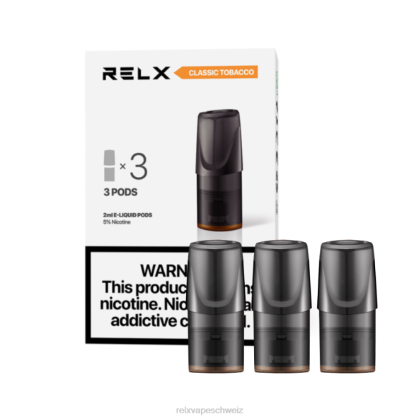 RELX Schweiz - klassischer Tabak RELX Classic Schoten LXJP122