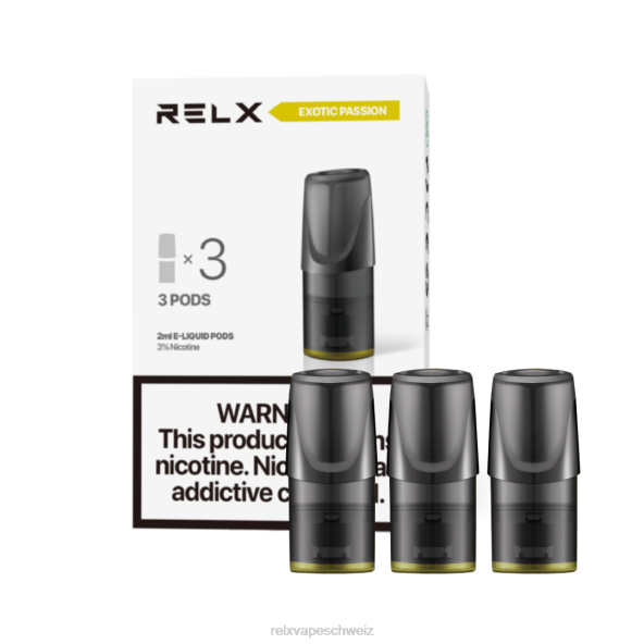 RELX Vape Zürich - exotische Passionsfrucht-Maracuja-frisches Rot RELX Classic Schoten LXJP124