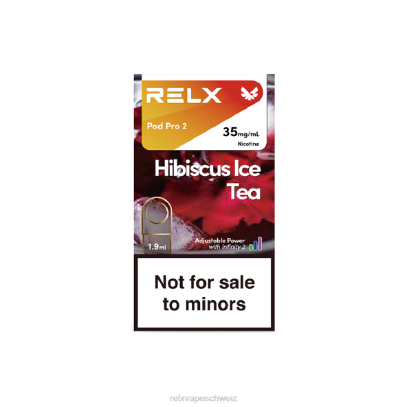 RELX E-Zigarette Geschmack - Hibiskus-Eistee RELX Pod Pro 2 - 3 Pods LXJP111