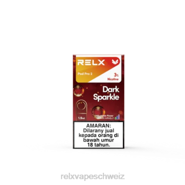 RELX E-Zigarette Geschmack - dunkle Sparkle-Cola RELX Pod Pro 2 - 3 Pods LXJP91