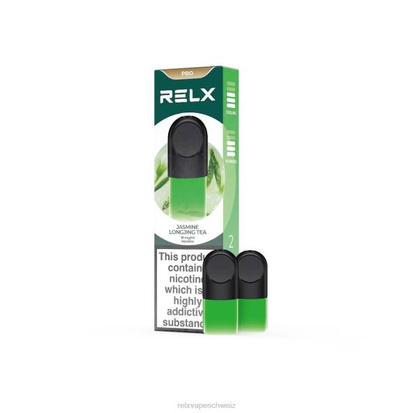RELX Schweiz - Jasmin-Longjing-Tee RELX Pod Pro – 2 Pods LXJP11
