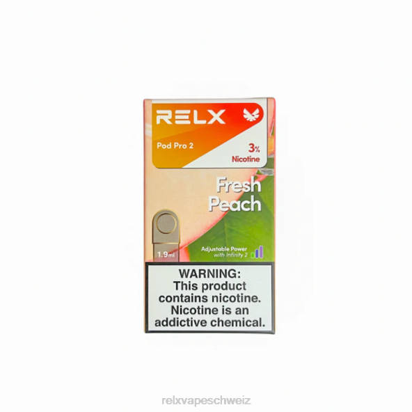 RELX Schweiz - Pfirsich RELX Pod Pro 2 - 3 Pods LXJP102