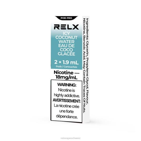 RELX Schweiz - eisiges Kokoswasser RELX Pod Pro – 2 Pods LXJP21