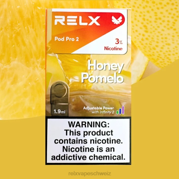 RELX Store - Honig Pomelo RELX Pod Pro 2 - 3 Pods LXJP120