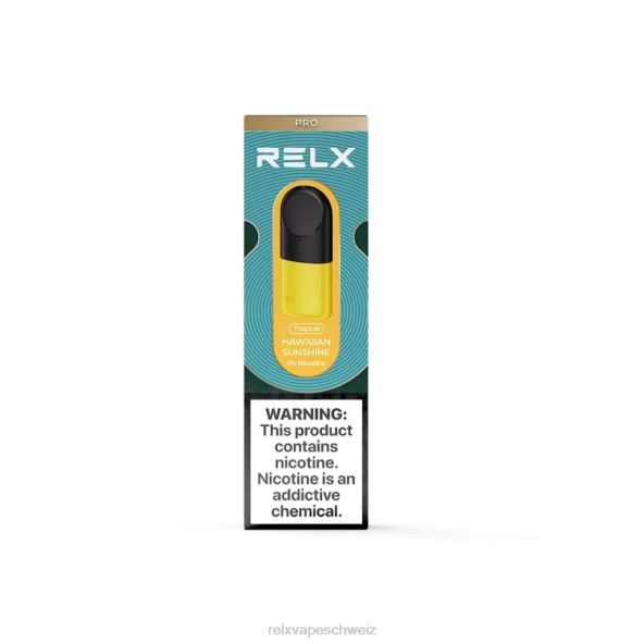 RELX Vape Zürich - Ananas RELX Pod Pro 2 - 3 Pods LXJP104