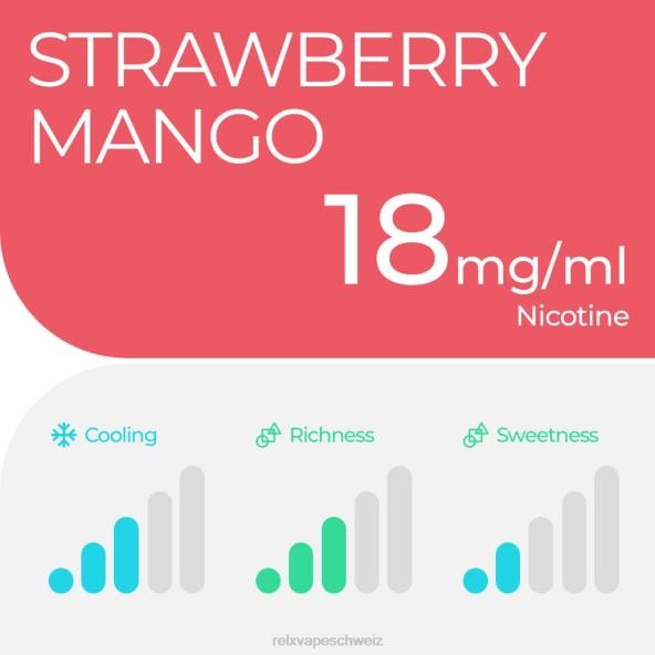 RELX Vape Zürich - Erdbeer-Mango RELX Pod Pro – 2 Pods LXJP3