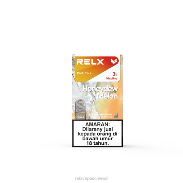 RELX Vape Zürich - Honigmelone RELX Pod Pro 2 - 3 Pods LXJP94