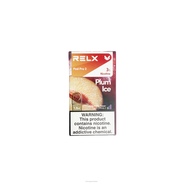 RELX Vape Zürich - Pflaumeneis RELX Pod Pro 2 - 3 Pods LXJP114