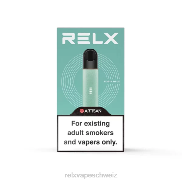 RELX Vape Disposable - Robinblau RELX Infinity Plus Artisan Gerät LXJP76
