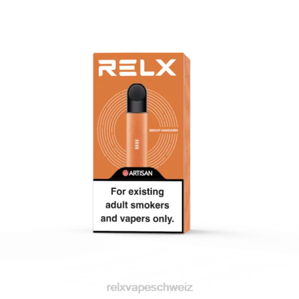 RELX Vape Zürich - orange RELX Infinity Plus Artisan Gerät LXJP74